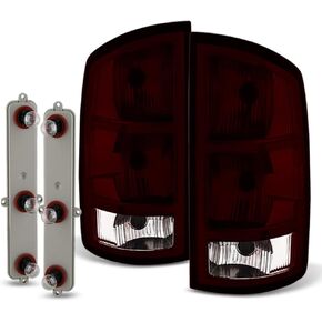ACANII - For 2002-2006 Dodge Ram 1500 2500 3500 Pickup Tail Lights Brake Lamps+Circuit Board OE Factory Style Left+Right
