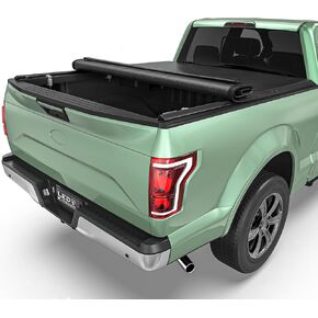 يغطى السرير الشاحنات الناعمة لفة الشاحنة الناعمة لفورد F150 F-150 2015-2025 | 5'5 "(67") سرير