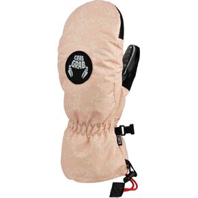 Cinch Mitten - Kids', Crab Doodle Pink, L