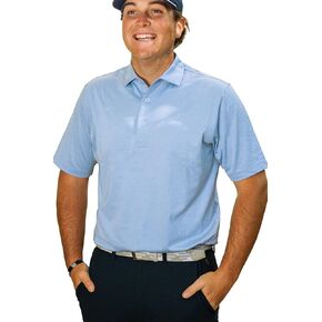 ZIRE Golf Men's Performance Polo | Dry Fit Short Sleeve Shirt | Moisture-Wicking Golf Shirt for Men | UPF 50+ | 4-Way Stretch