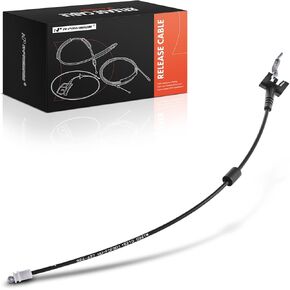 A-Premium 18.75 inch Door Latch Release Cable Compatible with Ford Fusion 2006-2012 & Lincoln MKZ 2007-2012, Zephyr 2006 & Mercury Milan 2006-2011, Front Left or Right
