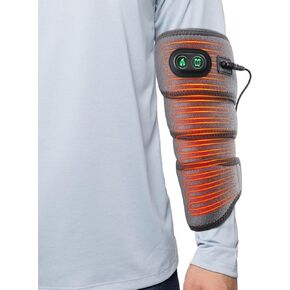 Elbow Heated Pad Wrap for Multiple Body Areas, Flexible Electric Heating Pads for Elbow Arm Wrist Ankle Leg Knee, Fast Heating Body Wrap Heated Brace with 4 Heating Levels, 3 Timing Settings
