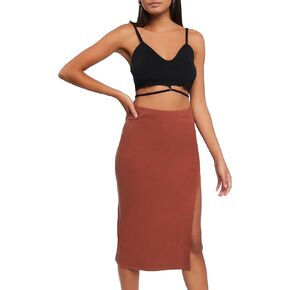 Forever 21 Side Sidi Skirt Skirt