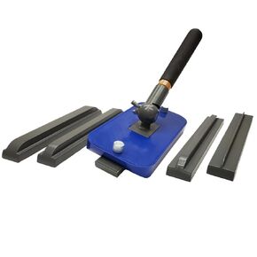 NEWBORN Backer Rod Insertion Tool - Concrete Joint Backer Rod Depth Setting Tool with Skates from 3/32" to 1" Width | General Construction Use