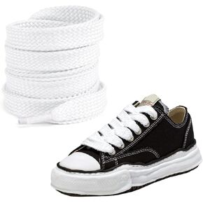15MM Shoelaces for Mihara Sneakers, Fat Jumbo Flat Thick Polyester Shoe Laces Replacement Strings