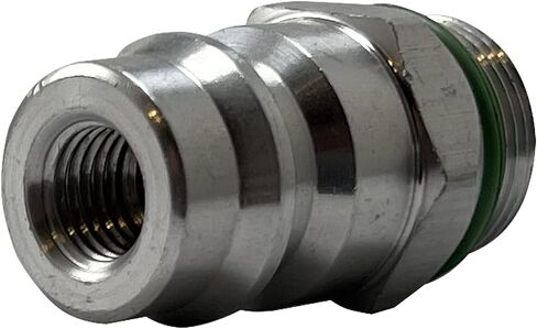 Sherco-Auto A/C Aeroquip Aluminum R-134a High Side Service Valve Port - M15 x 1-5 Pack - Made in USA in Kuwait