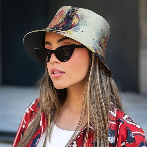 Gudetama Cute Bucket Hat Summer Sun Hat for Travel Beach Golf Fishing - Fashion Outdoor Fisherman Boonie for Men Women in Saudi Arabia