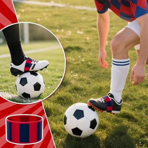 Eyourlife Soccer Cleat Lace Cover & Football Shoe Band - 4PCS Silicone Shoe Bands for Soccer and Football Cleats in Kuwait