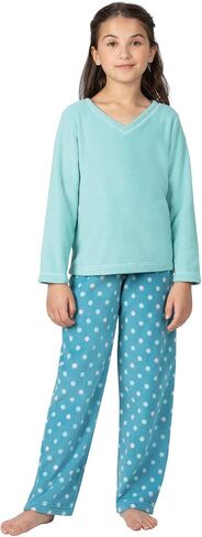 PajamaGram Snuggle Fleece Pajamas For Girls - Fleece Pajamas For Kids in Saudi Arabia