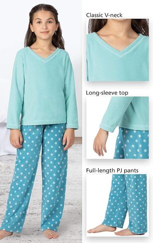PajamaGram Snuggle Fleece Pajamas For Girls - Fleece Pajamas For Kids in Saudi Arabia