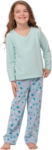 PajamaGram Snuggle Fleece Pajamas For Girls - Fleece Pajamas For Kids in Saudi Arabia