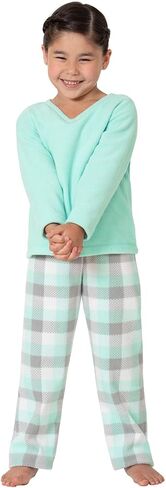 PajamaGram Snuggle Fleece Pajamas For Girls - Fleece Pajamas For Kids in Kuwait