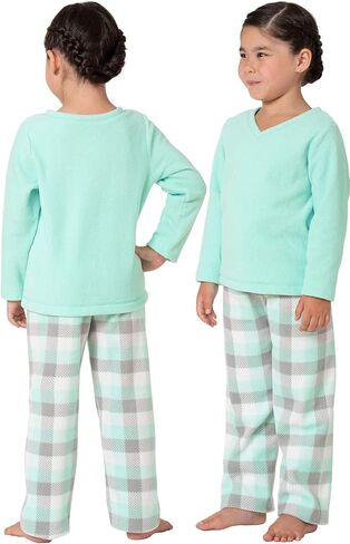 PajamaGram Snuggle Fleece Pajamas For Girls - Fleece Pajamas For Kids in Kuwait