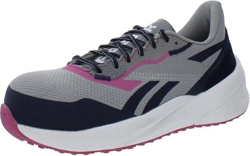 Reebok Women's Rb516 Floatride Energy Daily Work Athletic Composite Toe Shoe Grey/Navy and Pink Construction in Saudi Arabia