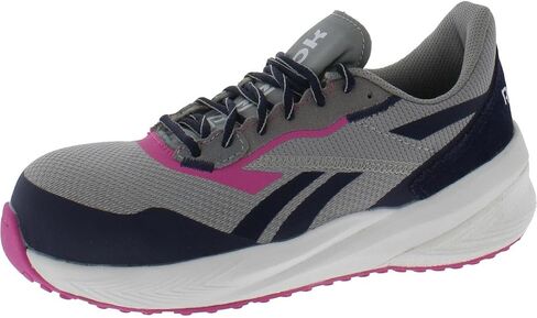 Reebok Women's Rb516 Floatride Energy Daily Work Athletic Composite Toe Shoe Grey/Navy and Pink Construction in Saudi Arabia