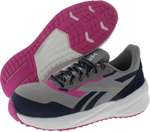 Reebok Women's Rb516 Floatride Energy Daily Work Athletic Composite Toe Shoe Grey/Navy and Pink Construction in Saudi Arabia