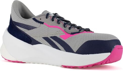 Reebok Women's Rb516 Floatride Energy Daily Work Athletic Composite Toe Shoe Grey/Navy and Pink Construction in Saudi Arabia