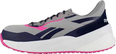 Reebok Women's Rb516 Floatride Energy Daily Work Athletic Composite Toe Shoe Grey/Navy and Pink Construction in Saudi Arabia