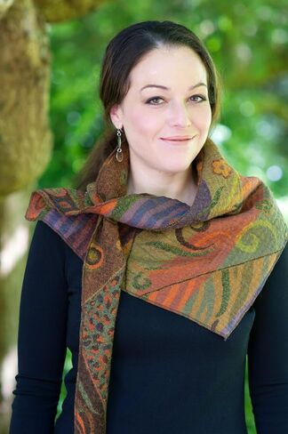 In Style 100% Australian Merino Wool Reversible Scarf – Elegant, Non-Itchy & Lightweight, travel, Made in India in Saudi Arabia