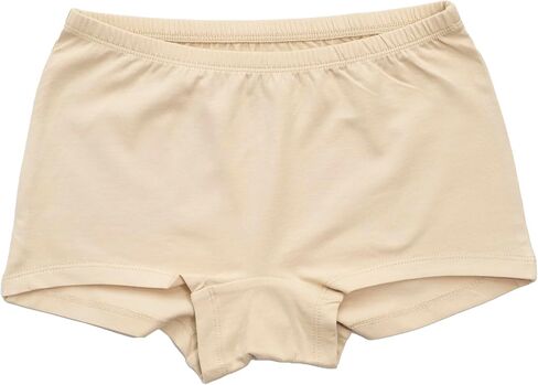 ORGANICKID Womens Organic Cotton Boxer Briefs Underwear Seamless Boyshort Soft GOTs Certified Panties pack of 2 in Saudi Arabia