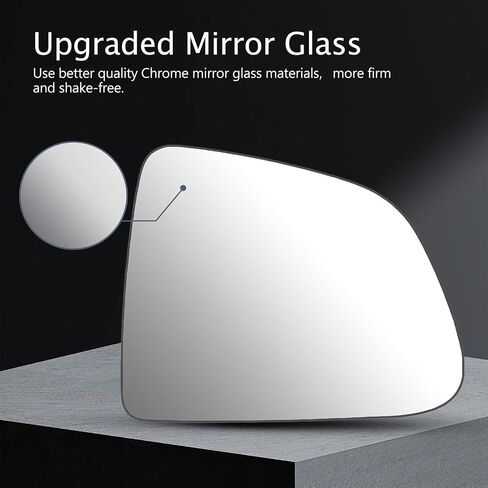 Passenger Side Mirror Glass Replacement For Tesla Model Y 2019-2024 - Right Side View Exterior Mirrors, Power Heated, with Backing Plate in Saudi Arabia
