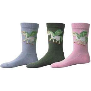 Tuffrider Unicorn Kids Socks - 3 Pack