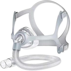 CPAP Mask, Universal CPAP Nasal Pillow Sleep Mask Reusable CPAP Supplies, Upgrade Silicone Soft Perfect Sealing CPAP Face Nose Masks with Headgear, Elbow/Swivel, Cushion and Tube (M)
