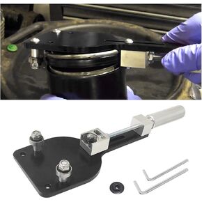 Car Oil Filter Cutter, Automotive Oil Filter Cutting Tool for Filter Cutting Range 2-3/8"-5", OEM# 77750 Replacement, Universal for Truck Lawnmower Motorcycle Filter Use (Black)