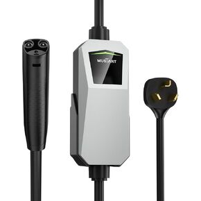 Level 2 Tesla Charger, 25A Portable EV Charger with NEMA 10-30 Plug– Unlocking Convenience with One-Touch Release, Compatible with All Tesla Models & Cybertruck