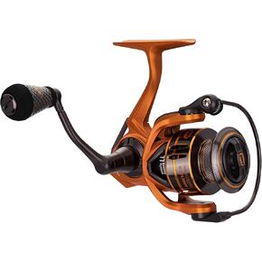 Lew's MACH Crush Spinning Fishing Reel, 6.2:1 Gear Ratio, Right or Left-Hand Retrieve, Aluminum Frame, Premium 11 Bearing System