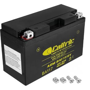 Caltric Agm Battery Compatible with Yamaha Yfz450 Yfz450V Yfz450Se Yfz450Sp 2004 2005 2006 2007 2008