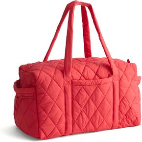 Vera Bradley Featherweight Large Original Duffel Bag, Cayenne