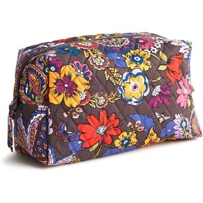 Vera Bradley Women's Cotton Large Cosmetic