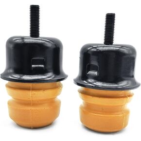 52087636AC Bump Stop with Cups Fit for Jeep Wrangler TJ 1997-2006 Grand Cherokee ZJ 1993-1998, Suspension Jounce Bumps with Brackets Replace 52087636AB 52087992 2-Pack