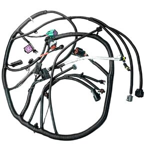 5C3Z12B637BA 5C3Z-12B637-BA Engine Wiring Harness Fit for 2005 2006 2007 F250 F350 F450 F550 Ford Engine Wire Harness Cable Super Duty 6.0L Diesel Powerstroke Engine