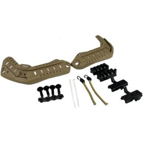Ataversoft Fast Helment Caxtory Rail Mount Mount Guide Wellem Side Dair مع مسامير تثبيت الحبل