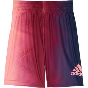 adidas Boy's Feel Free Shorts (Bid Kids) Legacy Burgundy LG (14-16 Big Kid)