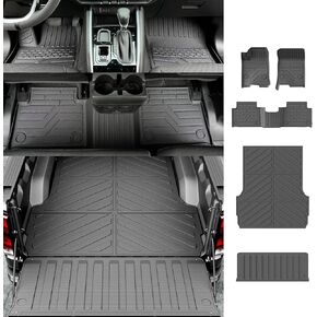 حصيرة السرير متوافقة مع 2023 2024 2025 Chevy Colorado tailgate liner tpe bed bed prise acpedior for 2023 2024 2025 Chevy Colorado Accessories (Truck Adt+taingate mat)