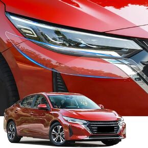 Car Headlight Protection Film for Nissan Sentra 2020 2021 2022 2023 2024 2025 Auto Accessories Lucency Vinyl Exterior Decoration Self Adhesive Sheet Sticker Cover Tint Tail Light