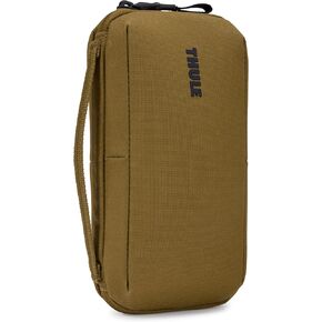 Thule Aion Travel Organizer - 2-in-1 Pouch Includes Travel Wallet and Electronics Bag - RFID Blocking Zipper Pouch - Internal Pockets to Stay Organized - 100% Recycled Waxed PFC-Free Fabric