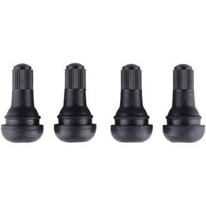 Beduan TR412 SNAP-in الإطارات صمام الجذعية للبلاط 0.453 "11.5 مم ثقوب حافة إطارات السيارة القياسية (حزمة 4)