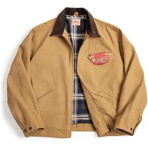 SevenBoy Men's Rugged Flex Relaxed Fit Duck Detroit Jacket Vintage Hunting Heavy Canvas Lapel Coat For Autumn in Kuwait