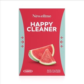 Newellme Watermelon Berry Powder Probiotics,Prebiotic & Probiotic Powder, Organic Fiber, Sugar Free, Herbs for Bloat, Gut Health, Digestive Health for Men Women (14days, Watermelon)