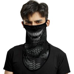 M-young حلقات أذن العنق مقنن الوجه تغطي عصابات للرجال للنساء صيف الأشعة فوق البنفسجية للأشعة فوق الوشاح غطاء القناع الوجه بالاكلافا
