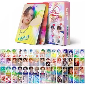Yuto enhypen Album Romance : Untold Laser photocard 60 pcs enhypen Romance : Untold Album Laser lomo Cards enhypen Merchandise Lomo Cards Shinning Photos Card for ENGENE