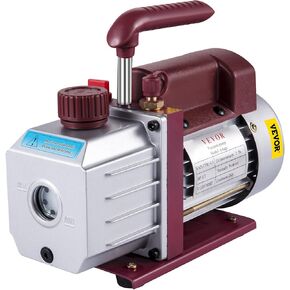 مضخة فراغ Bestauto 4.5CFM مضخة HVAC مضخة فرن دوارة واحدة من المرحلة 1/3HP 5PA مضخة تبريد الهواء النهائية