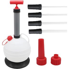 Oil Extractor for Boats Oil Change, Vacuum Oil Extractor 6L,Oil Extractor Machine,Fluid Extractor Pump,Suitable for Automotive,Jet Skis, Pressure Washers, Tractors