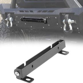 Universal Flip-Up Front License Plate Frame Compatible with 10" Hawse Fairlead,Front License Plate Holder, Winch License Plate Bracket,License Bracket Holder Relocation Fit for Most Pickup Trucks Cars
