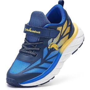 Kids Orthopedic Tennis Shoes for Boys and Girls: Comfortable Casual Plantar Fasciitis Arch Support Athletic Running Sneakers, Orthotic Breathable School Sports Walking Shoes for Foot and Pain Relief in Saudi Arabia