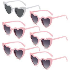 Bachelorette Party Favors Heart Sunglasses Bridesmaid Proposal Gifts Bride Tribe Shades Set